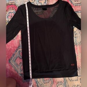 Split 59 mesh pullover